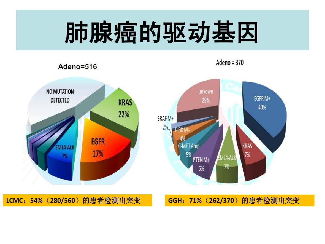 肺腺癌的驱动基因突变